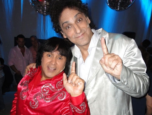 El mago Chester con Ricky Maravilla