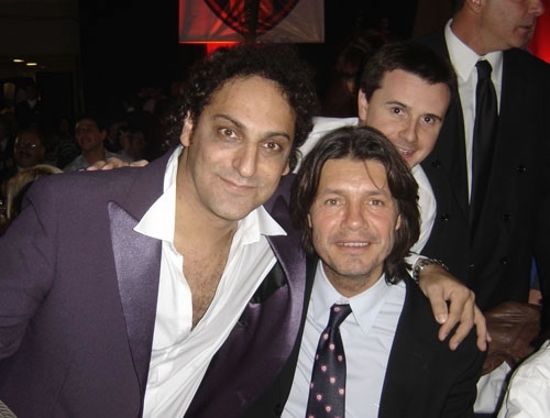 Mago Chester con Tinelli